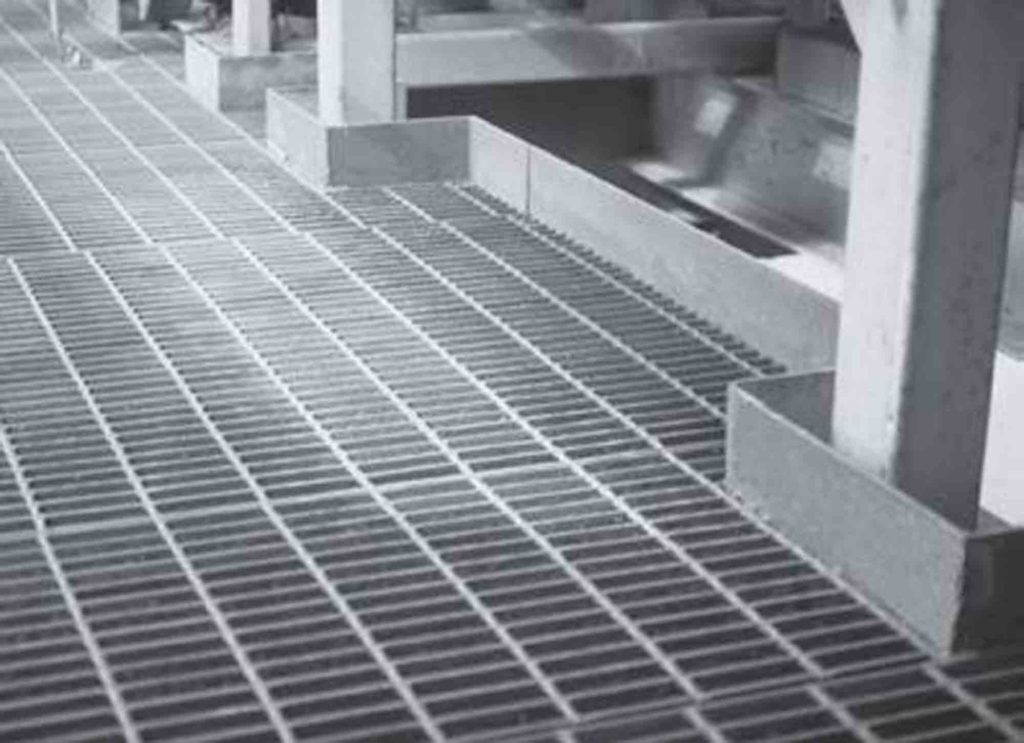 plain steel grating